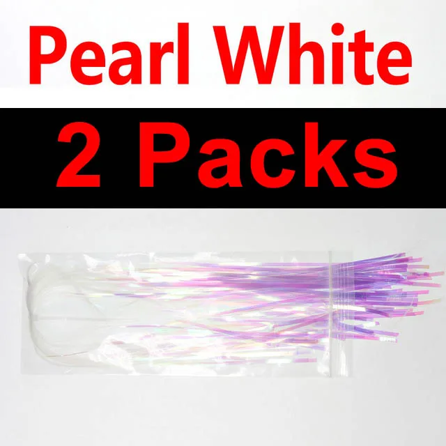 2 Packs Pearl White
