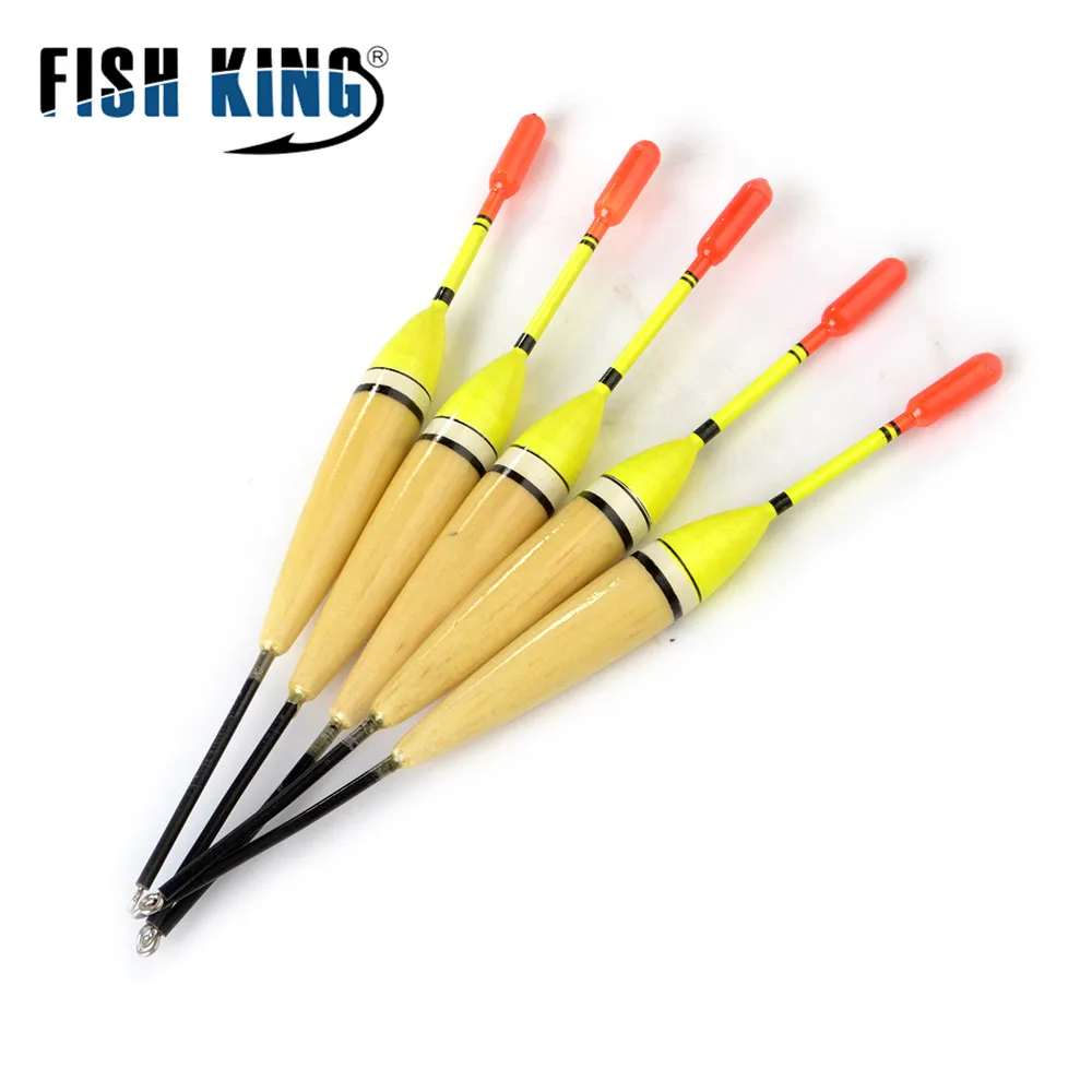 FISH KING-boya Vertical larga para Pesca de carpa, 10 unids/lote, 2g, 4g, 5g - imagen 3