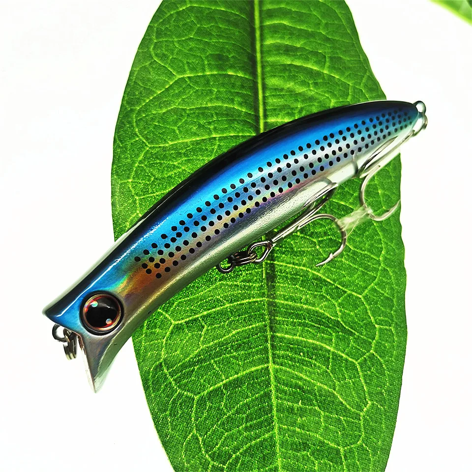 SWOLF-SEÑUELOS DE Pesca de superficie, cebos duros de 90mm y 13,5g, de agua salada Wobblers, lubina, Lucio, aparejos de Pesca - imagen 5