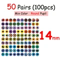 Round 100pcs 14mm