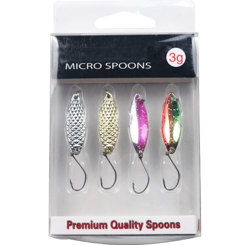 Señuelos giratorios de vibración vívida, cebos duros Isca Peche, Wobbler, rayas, lubina, cebo Artificial, 2 cajas por lote - imagen 5