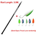 Rod with 5pcs lures