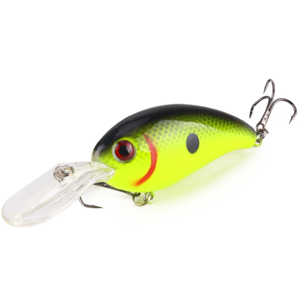 Señuelo de pesca flotante Wobbler realista, 1 piezas, 10cm, 14g, cebo duro Artificial para curricán, lucio, carpa, aparejos de pesca, ojos 3D - imagen 4