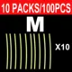 10packs Yellow M