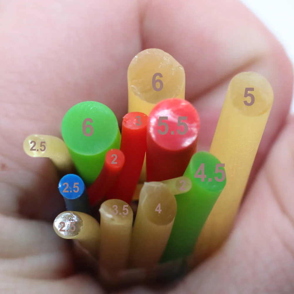 Goma elástica sólida (sin agujero) para Yoga, cuerda de látex Natural utilizada para ejercicio deportivo y fitness, de 5 a 10 metros de diámetro, 4,5 a 6MM - imagen 4