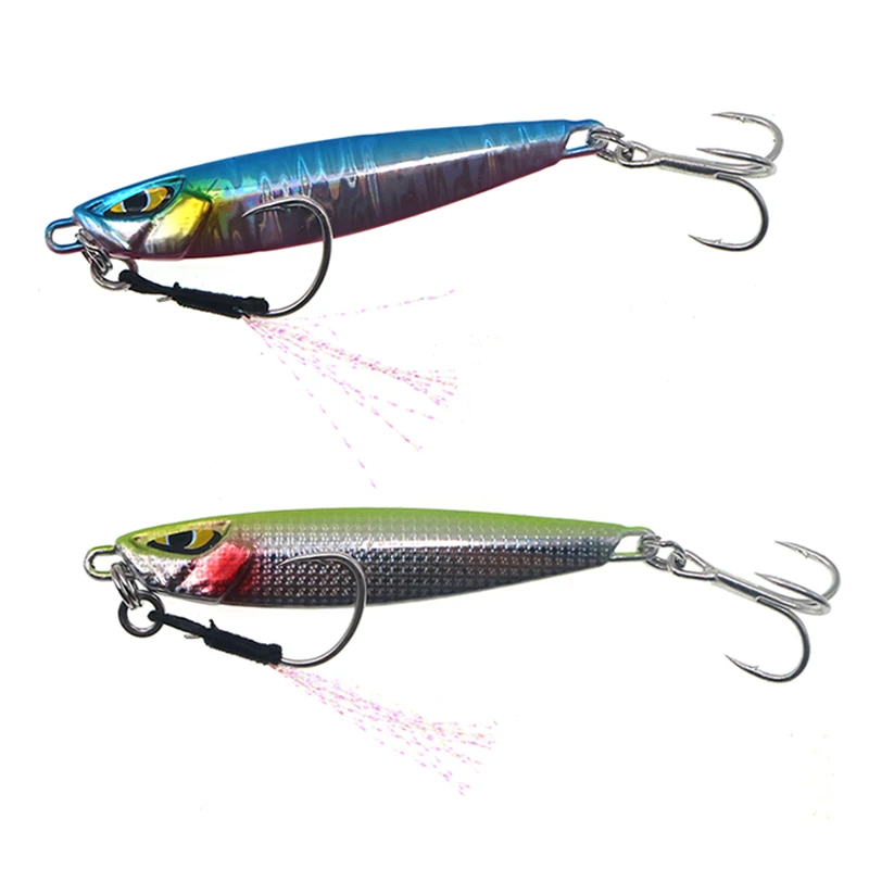 HISTOLURE-señuelo de pesca Artificial, plantilla de Metal de 20g, 30g, fundición a tierra, cuchara de fundición a tierra, agua salada