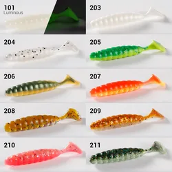 Cebo Grub NOEBY – Vinilo 6cm para lubina de mar
