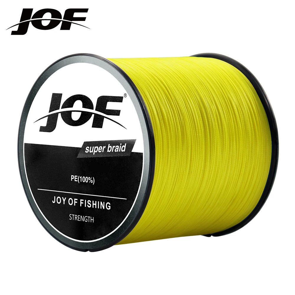 JOF-sedal de pesca trenzado de 4 hebras, hilo multifilamento para agua salada, carpa extrema 300 PE, Multicolor, 100% M - imagen 4