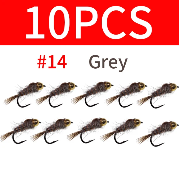 10pcs Grey