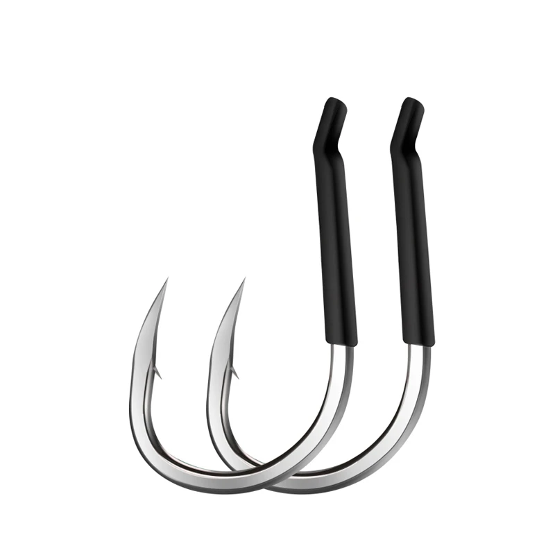 Anzuelos de Pesca de carpa, anzuelos de acero al carbono con púas, de atún, anzuelo de plantilla, anzuelo de cebo - imagen 2