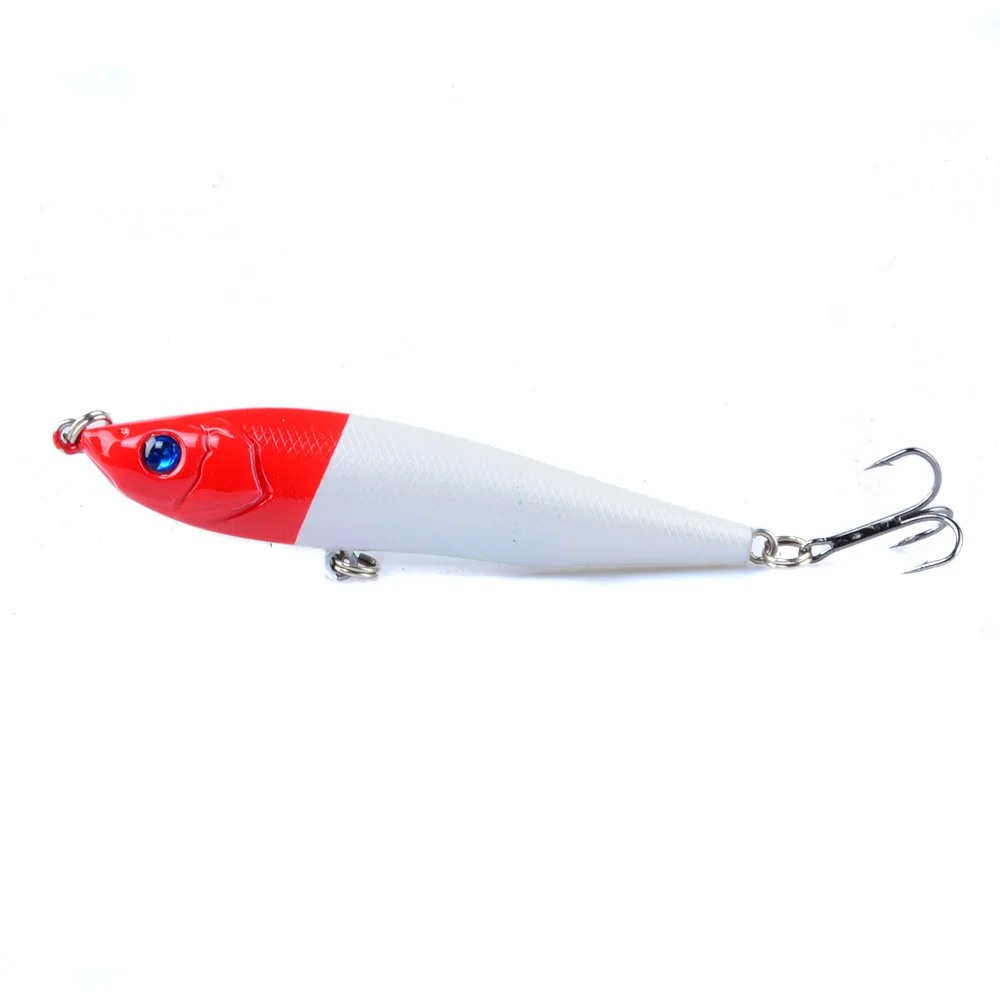Señuelo de pesca flotante, cebo duro Crankbait Minnow, aparejos de pesca de Lucio, 8cm, 13g - imagen 2