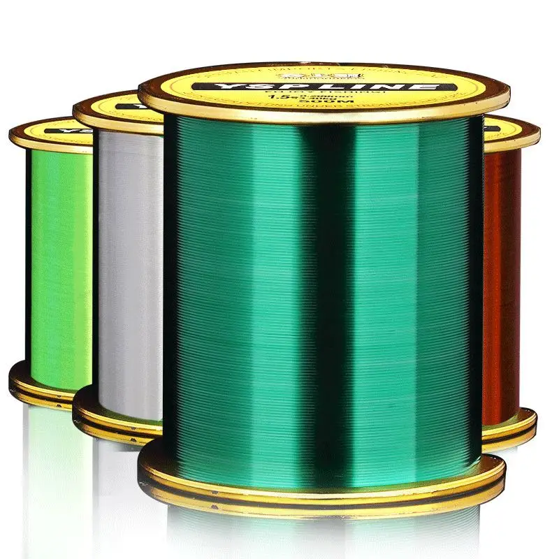 Sedal de Pesca telescópico de nailon, 500m, superfuerte, para Mar, monofilamento - imagen 2