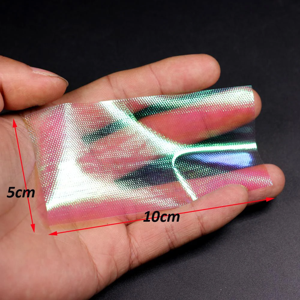 Wifreo-anzuelo de pesca de agua salada, anzuelo de asistencia, Material de atado de moscas, arcoíris, 20 piezas - imagen 2