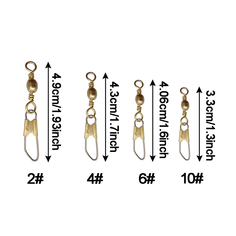 200 unidades de eslabones de pesca en barril con conector de pesca a presión, anillos sólidos, accesorios de aparejos de pesca, herramienta - imagen 3