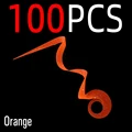 Orange  100pcs