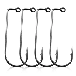 Anzuelo Carbono 90° – Fuerte para Pesca en Mar y Salada