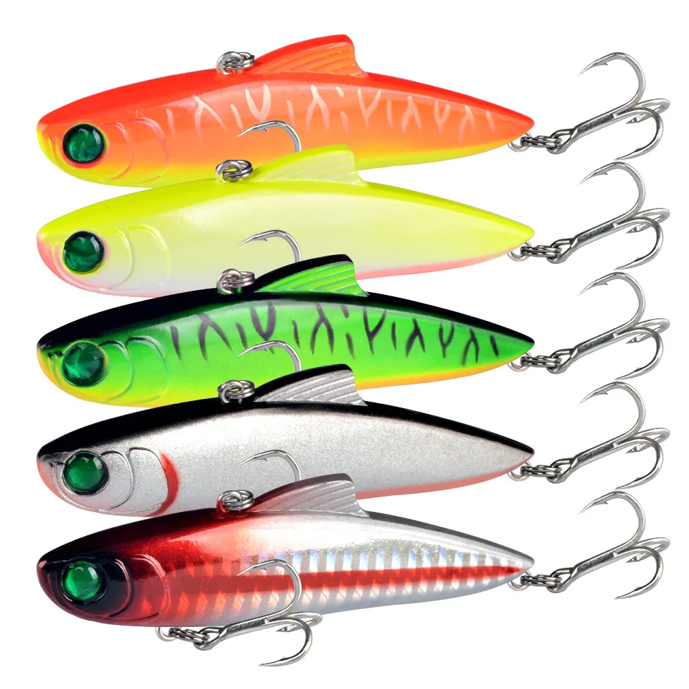 1 señuelo de pesca VIB, 8,5 cm, 21g, ojos 3D, Wobbler, cebo duro, lubina, Trolling, Iscas artificiales, Crankbait, pesca de carpa - imagen 5