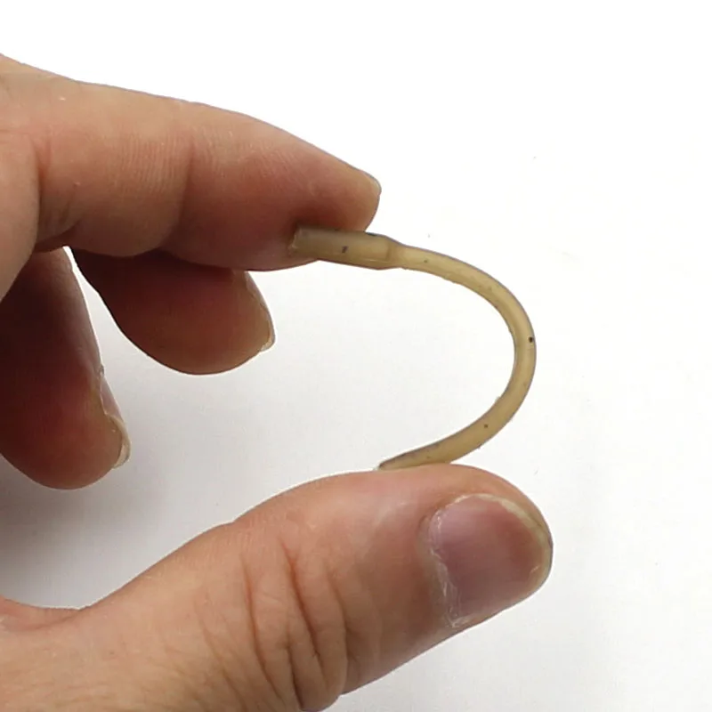 Accesorios de pesca de carpa, manga de anzuelo, mangas antienredos, alineador de línea para aparejo de pesca de carpa, aparejos de Terminal de aparejo de pelo, 20 Uds. - imagen 3