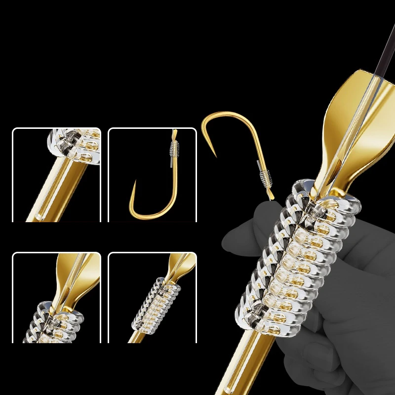 Anzuelos De Pesca De carpa, juego De Anzuelos De doble gancho, con línea De Pesca, sublínea - imagen 2