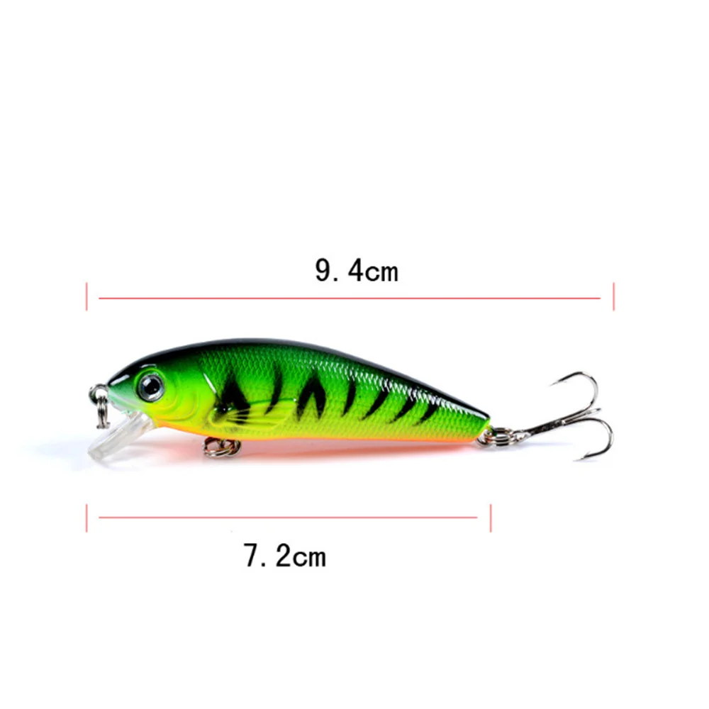 1 Uds. Señuelos de pesca flotantes Minnow Crankbait 7,2 cm 8,6g Isca cebo duro artificial Wobblers Bass carpa Swimbait aparejos de pesca - imagen 2