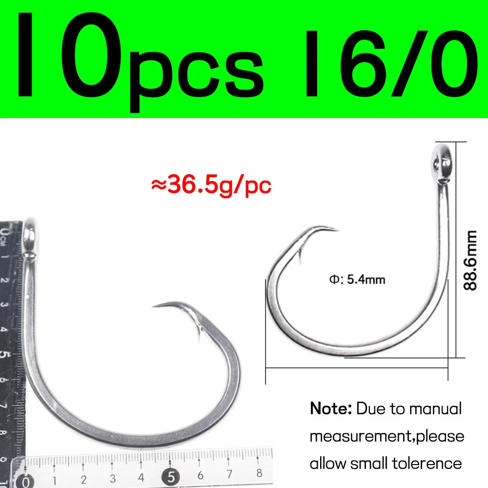 10pcs size 16-0