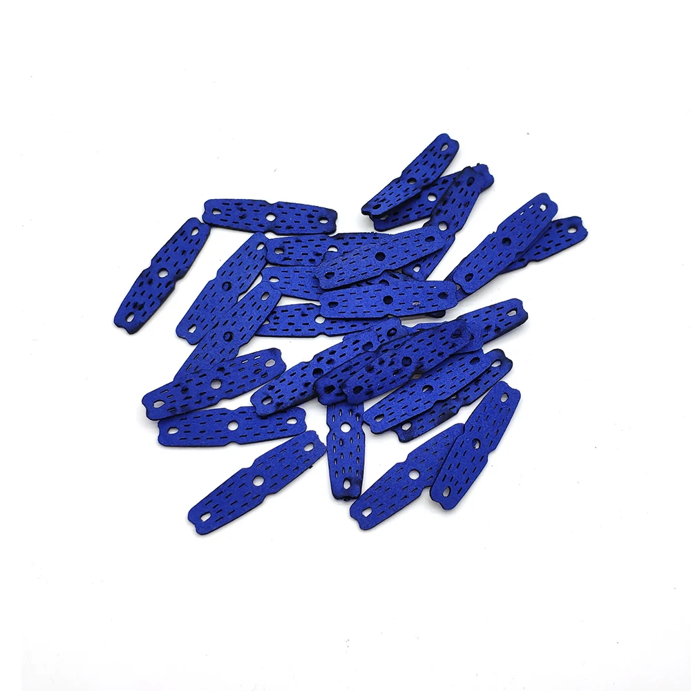 Bolsa de 30 piezas antideslizante de bolsillo, banda de goma de cuero PU, accesorios de tiro para tirachinas al aire libre - imagen 4