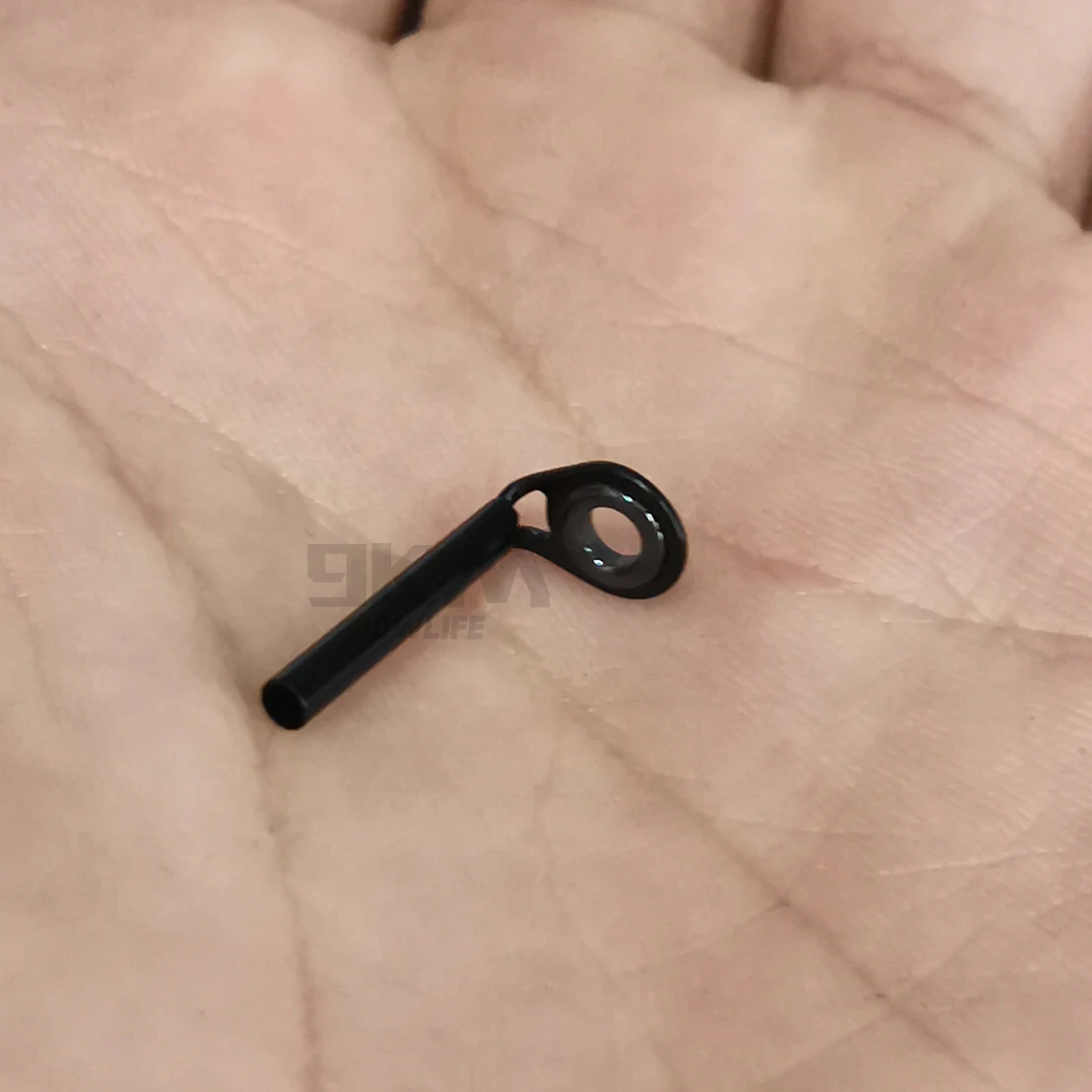 Guías de caña de pescar 5 ~ 10 Uds MKT Kit de reparación de caña de pescar guía superior de punta anillo de cerámica de acero inoxidable agua dulce salada 1,2 ~ 2,0mm - imagen 5