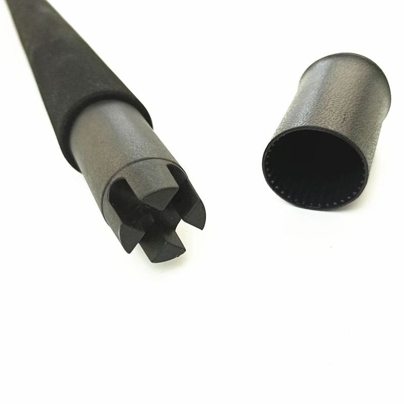 Caña de pescar de carbono para agua salada, varilla de arrastre fuerte de 1,98 m, 2,1 m, rodillo de guía de acero inoxidable, plantilla pesada de 7 pies, poste de fundición de mar azul - imagen 4