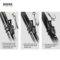 Booms Fishing HK1 – Soporte magnético para anzuelos y señuelos