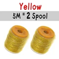 2pcs Yellow