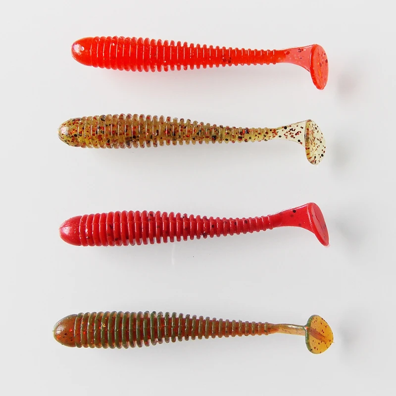 ESFISHING Swing Impact Ring Shad 50mm silicona suave señuelo cebos Pesca Leurre Souple accesorios de Pesca Artificial - imagen 2