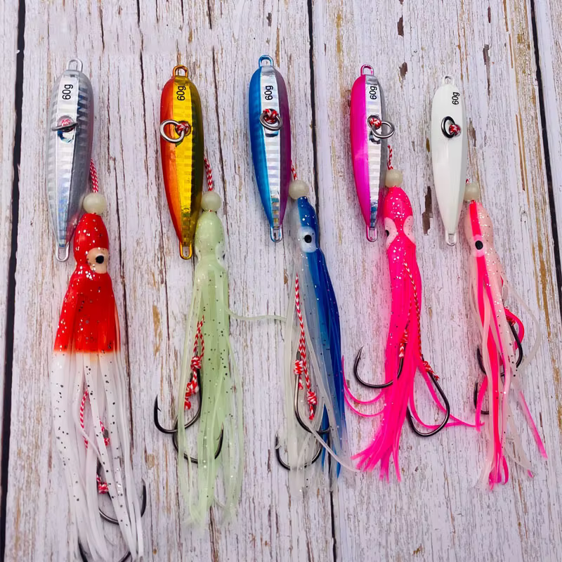 Jig Weights para lucio – Cebo blando luminoso - imagen 5