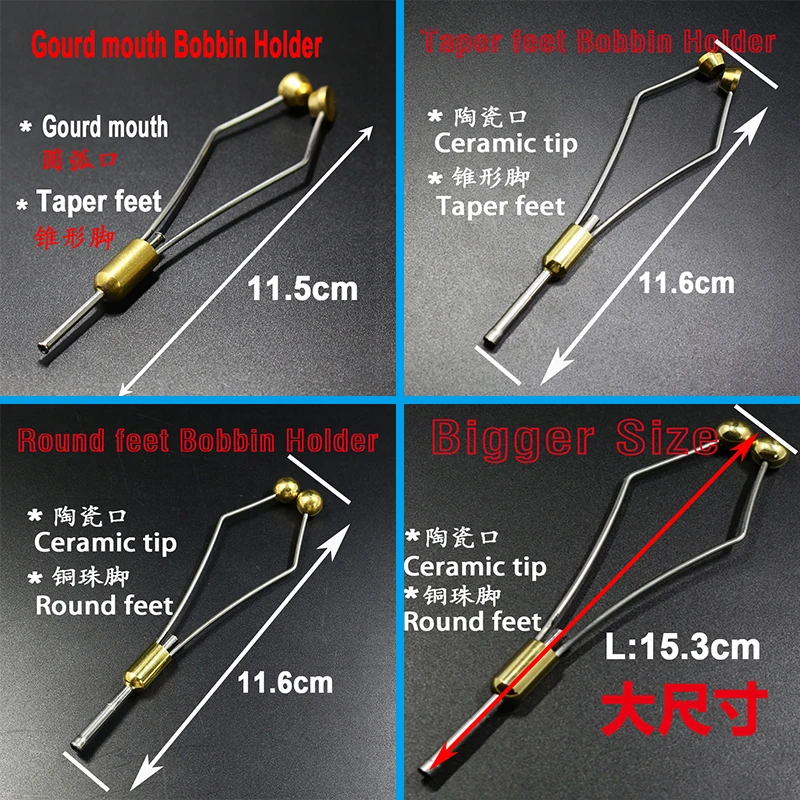 Royal Sissi-Soporte de hilo de bobina para atar moscas, enhebrador de bobina, materiales de acero inoxidable, herramientas de atado de moscas - imagen 4