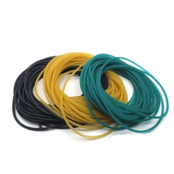 Cuerda de goma de 5-10M de diámetro, cuerda de pesca elástica sólida de 3mm, accesorios de pesca, línea de goma de buena calidad para pescar