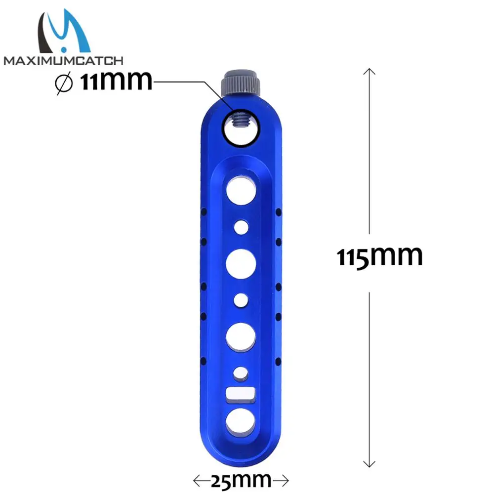 Maximumcatch-morsa para atado de moscas, accesorio de barra de herramientas, herramientas de pesca con mosca ajustables, organizador de soporte Caddy - imagen 3