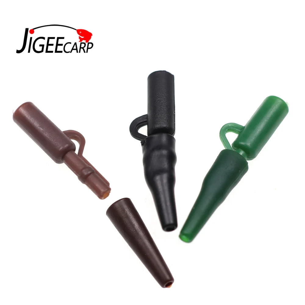 JIGEECARP Clips de líder para carpa con conectores rápidos