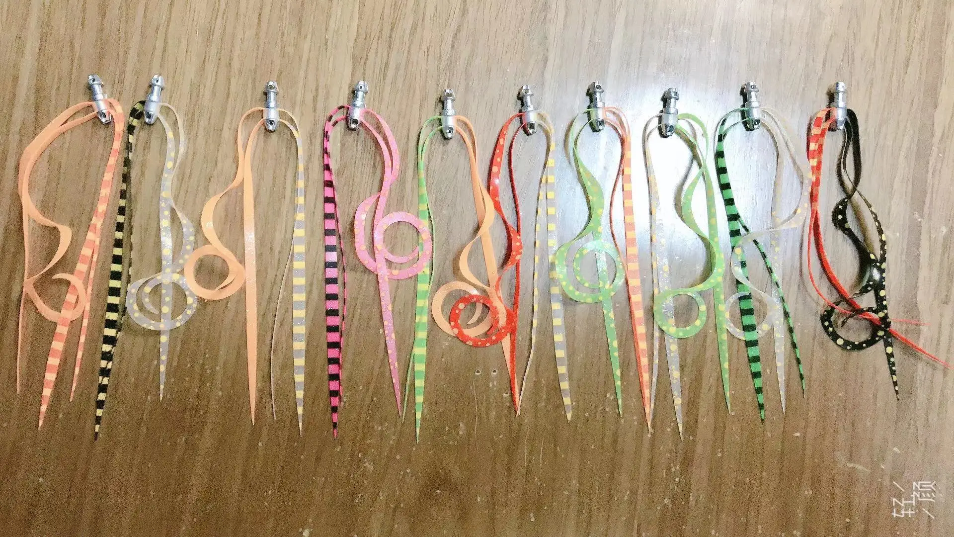 Falda de goma de silicona para remolque, repuesto para Jigs deslizantes, Tai Kabura, pulpo, calamar, pargo, Jigging, señuelo de pesca, 50 unidades - imagen 4
