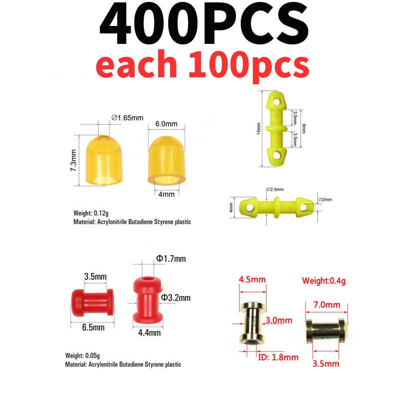 400PCS  Slide Parts