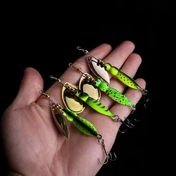 WALK FISH Giratorio Metal - Cuchara Lentejuelas Hundible