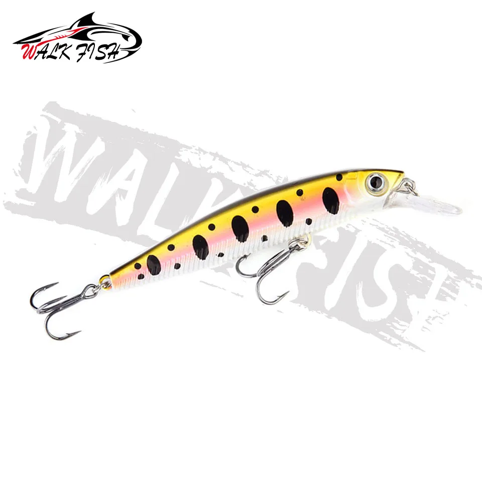 WALK FISH-señuelo de Pesca Wobbler, 100mm, 10g, cebo Jerkbait, Minnow, cebo único para lubina y labios, aparejos de Pesca, 1 Uds. - imagen 4