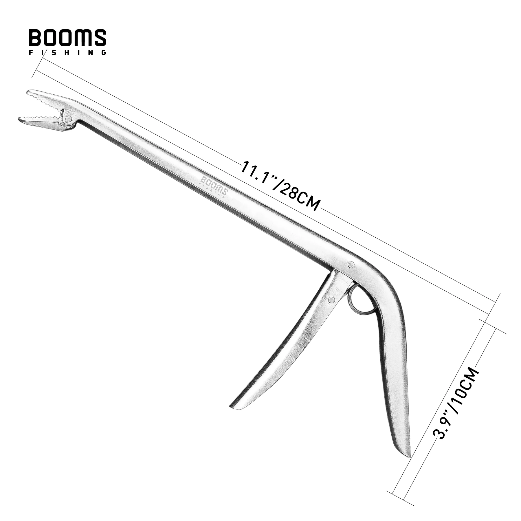 Booms Fishing R01 Pinza Desanzueladora de Acero Inoxidable - imagen 5