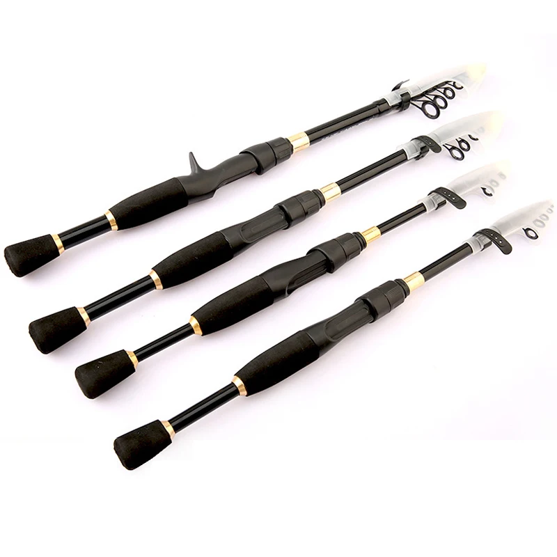 Cañas de pescar telescópicas ultraligeras para carpa, accesorios para caña alimentadora, equipo de mercancías, carretes de lanzamiento de señuelos, 1,8 m, 2,1 m, 2,4 m - imagen 3