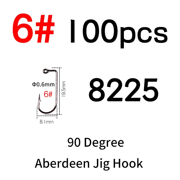 Size 6  100pcs