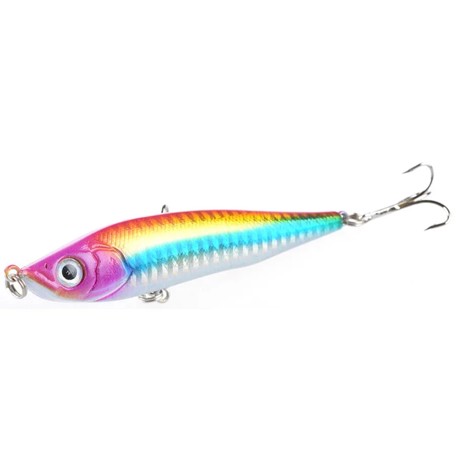 Wobblers de hundimiento para carpa de Lucio, Señuelos de Pesca Crankbaits, lápiz, cebo Artificial, aparejos de pesca Swimbait duro, 21g, 1 pieza