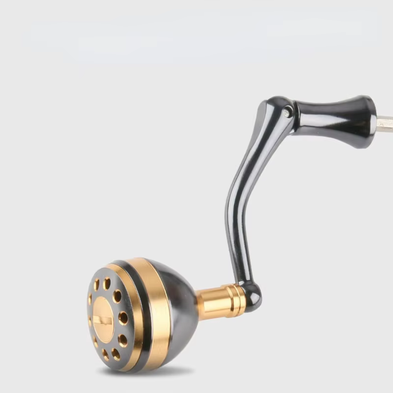 Carrete De Pesca Serie 2000-7000, rueda giratoria De fundición larga, 4 + 1, De Metal completo, para Pesca en roca - imagen 5