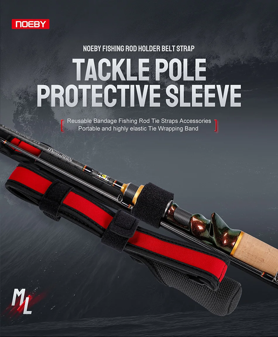 Proteja su caña de pescar con mangas protectoras duraderas y flexibles