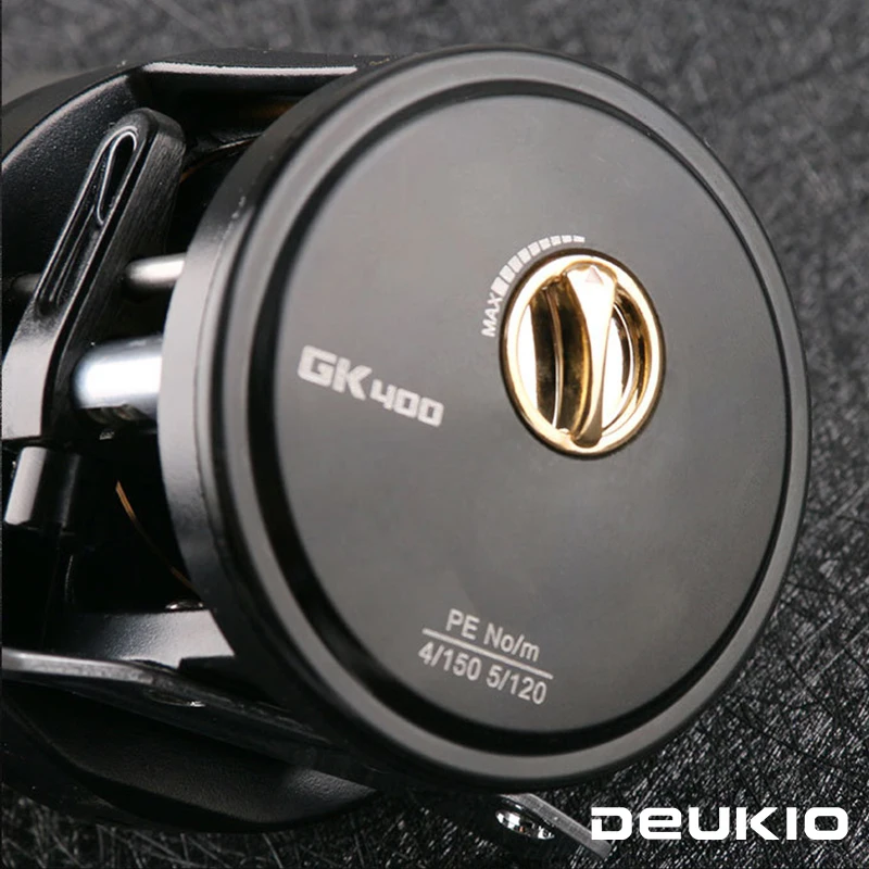 DEUKIO-carrete giratorio de Metal resistente al agua, bobina de alta velocidad para pesca de Lucio, agua salada, 10KG, 11 + 1BB, 6:2:1 - imagen 3