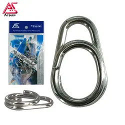 AS Anillas Partidas Acero Inoxidable 304 – Conector doble para aparejos