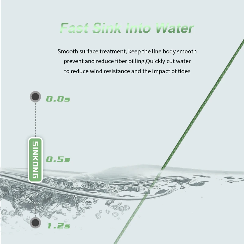 Línea de pesca SOLOKING X8, 300M, 8 hebras trenzadas, línea de PE, multifilamento para carpa, 18-100LB, línea trenzada súper fuerte - imagen 5