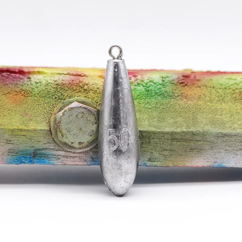 Aparejos de pesca de plomo, herramientas de pesca colgantes de hoja de sauce, productos de alta calidad para exteriores, 20g-60g, 10 unidades - imagen 4